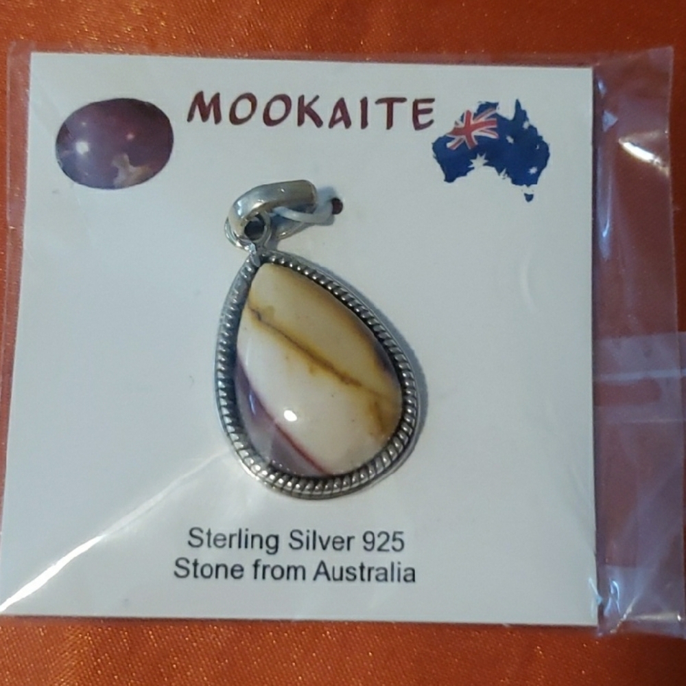 Mookaite Sterling Silver Pendant